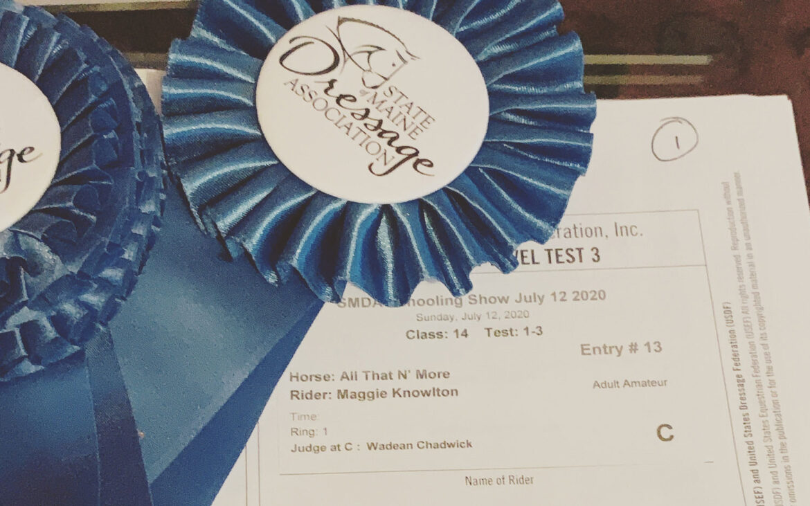 State of Maine Dressage Association Schooling Show Vienna Farm